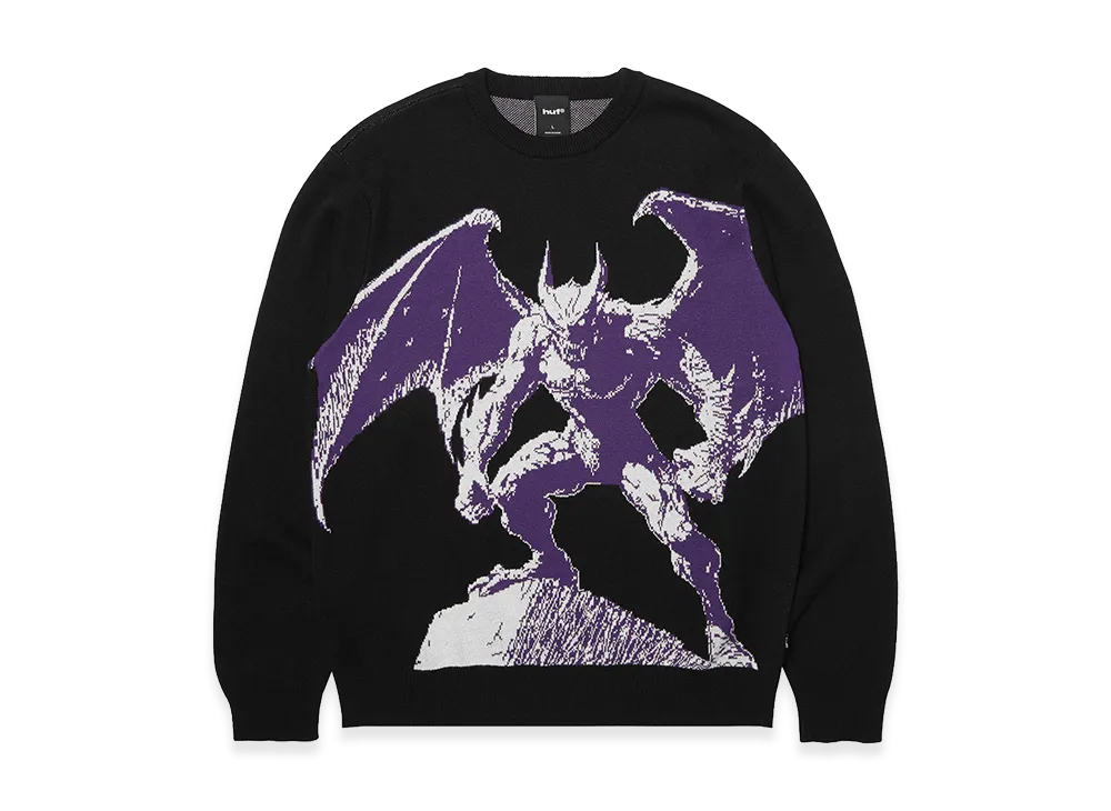 HUF Heaven Can Wait Crewneck Sweater "Black"