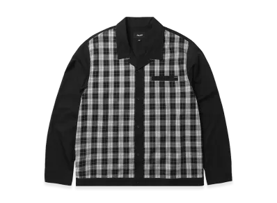 HUF Coolidge Plaid LS Shirt "Black"