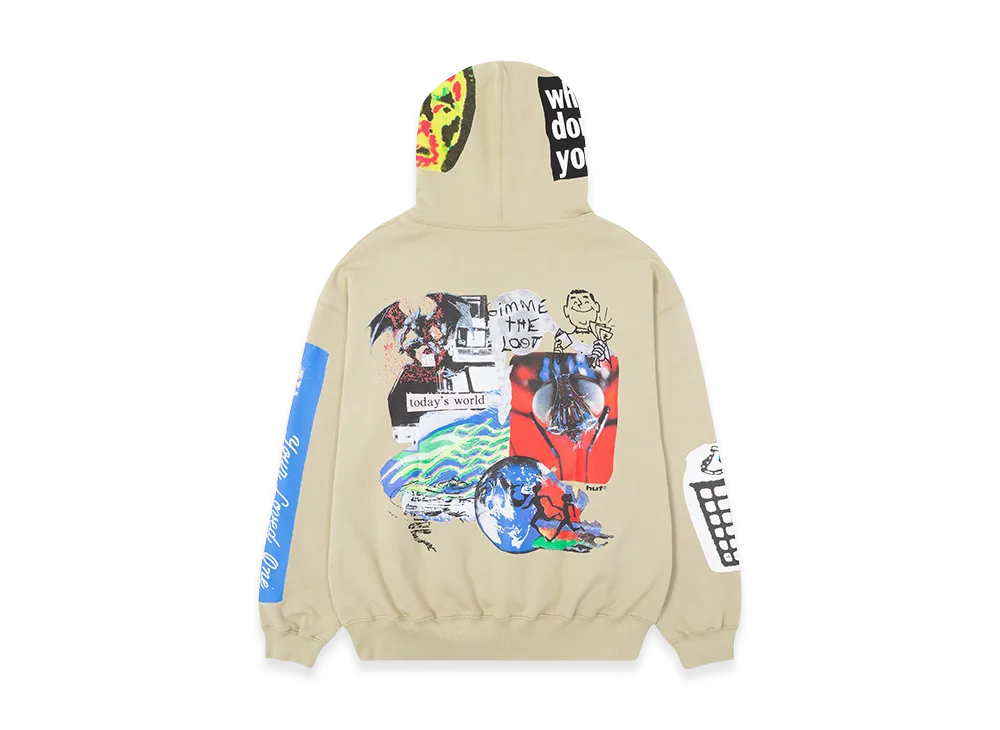HUF Gimme The Loot Hoodie "Sand"