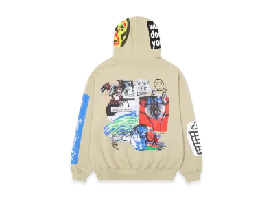 HUF Gimme The Loot Hoodie "Sand"