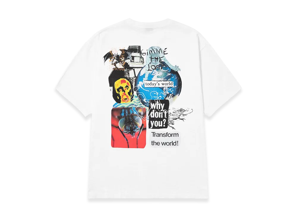 HUF Gimme The Loot Tee "White"