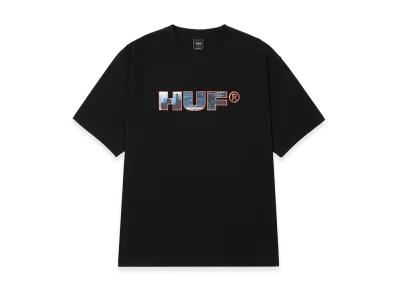 HUF Flight Path Tee "Black"