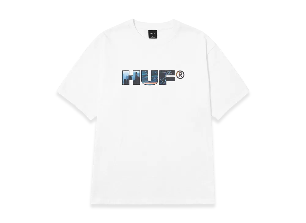 HUF Flight Path Tee "White"