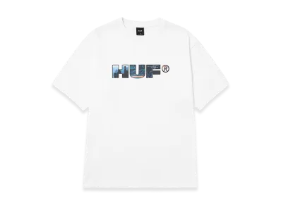 HUF Flight Path Tee "White"