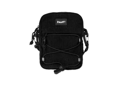 HUF Corduroy Bowery Side Bag "Black"