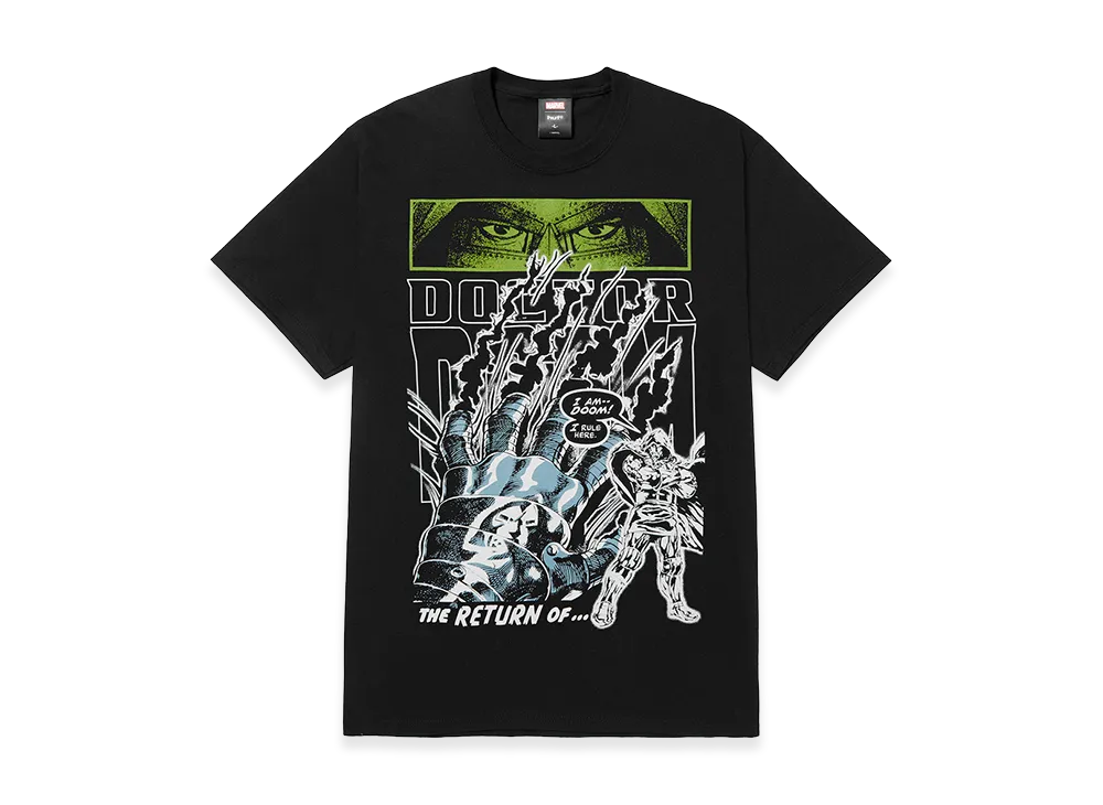 HUF x Marvel Doom Lives Tee "Black"