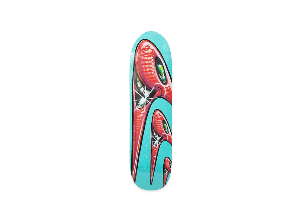 HUF x Kenny Scharf Kenny Scharf Karbombz Teal Cruiser Deck "Teal"