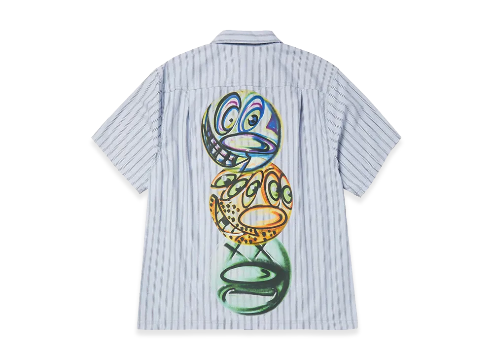 HUF x Kenny Scharf Kenny Scharf Television Stripe Shirt "Multi"