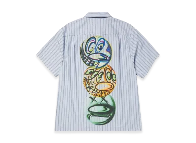 HUF x Kenny Scharf Kenny Scharf Television Stripe Shirt "Multi"