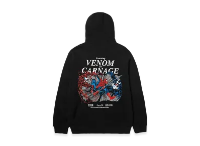 HUF x Spider-Man Maximum Carnage Hoodie "Black"