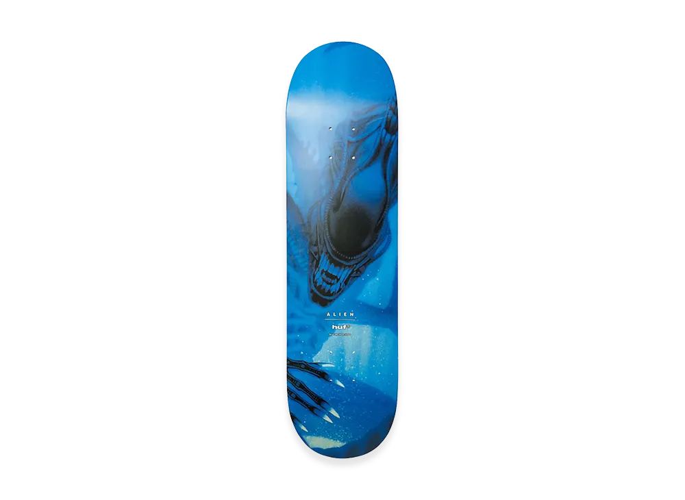 HUF x ALien Xenomorph Skate Deck "Glow In The Dark"