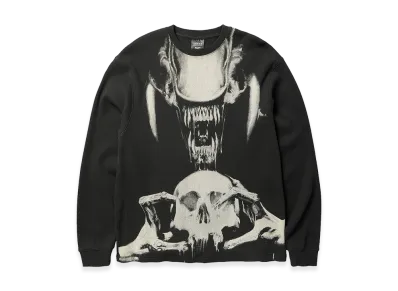 HUF x ALien Xenomorph Ls Thermal "Vintage Black"