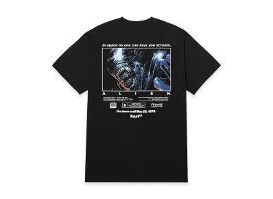 HUF x ALien Scream Tee "Black"