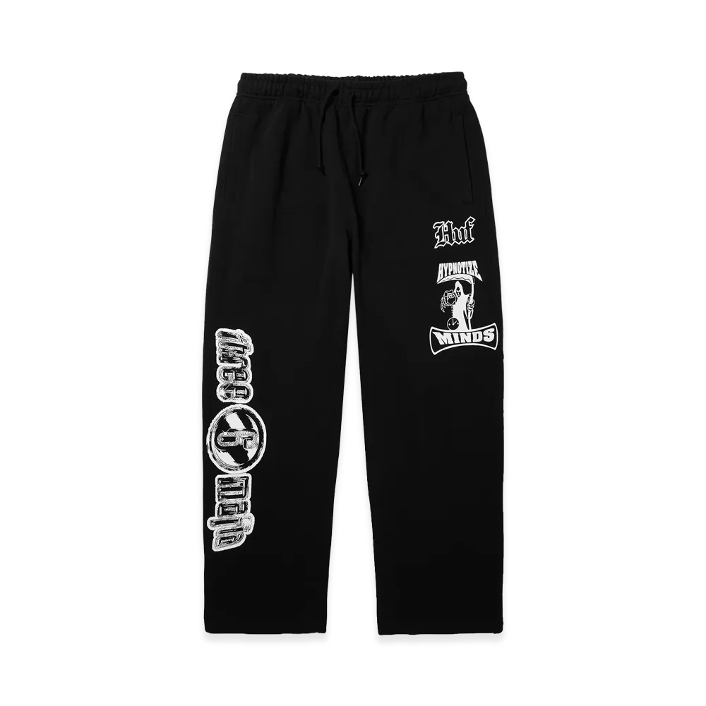 HUF x Three 6 Mafia Sweatpants "Black"