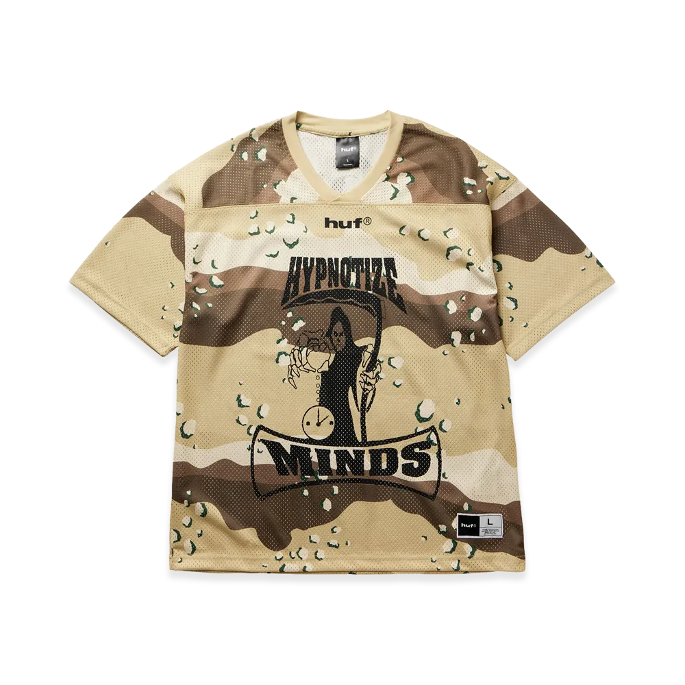 HUF x Three 6 Mafia Football Jersey "Camo"