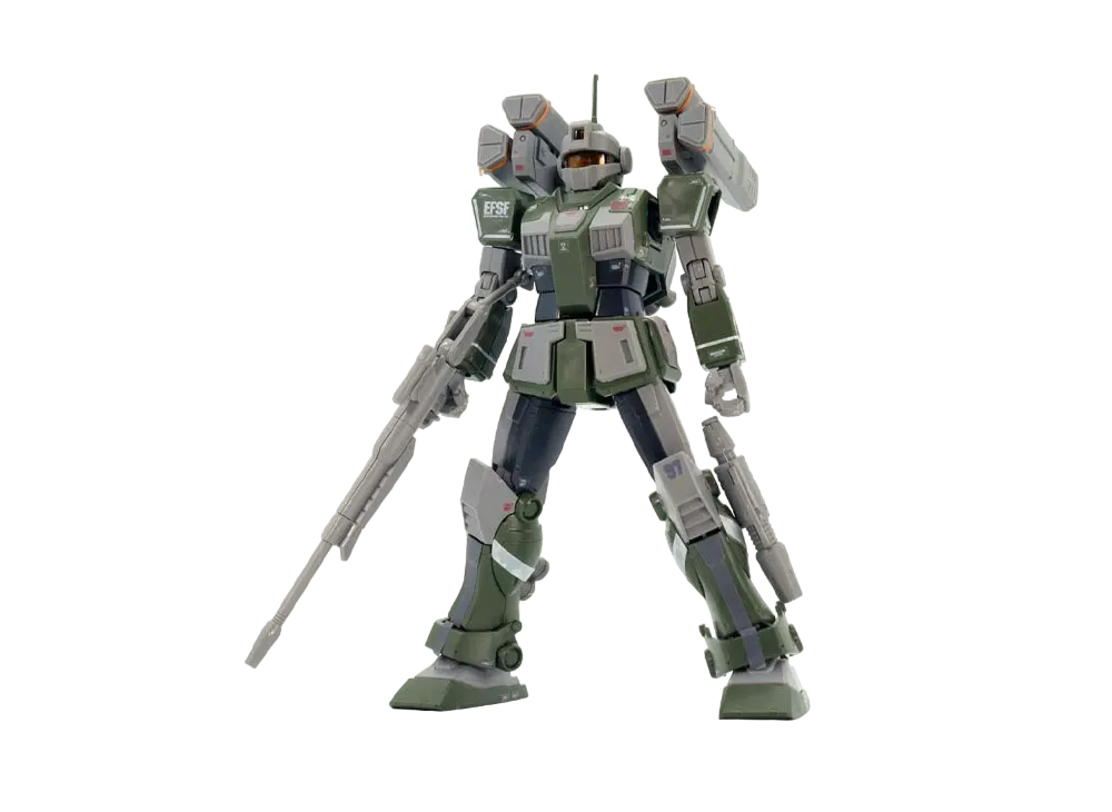 HG 1/144 ジム・スナイパーカスタム (ミサイル・ランチャー装備)