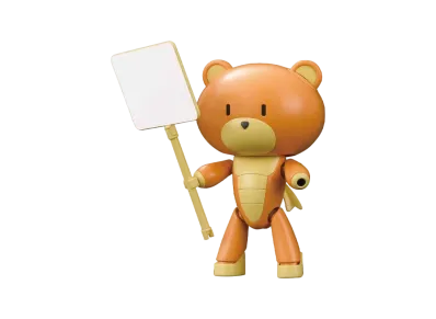 HGPG 1/144 Petit'gguy RustyOrange & Placard