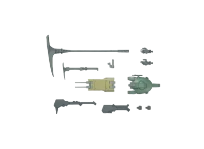 HG 1/144 Mobile Suit Option Set 8 & Sau Mobile Worker