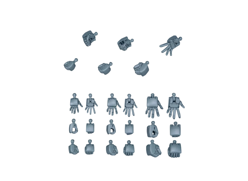 HGBC 1/144 Jigen Build Knuckles (Round)