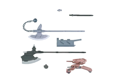 HG 1/144 Mobile Suit Option Set 3 & Gjallarhorn Mobile Worker
