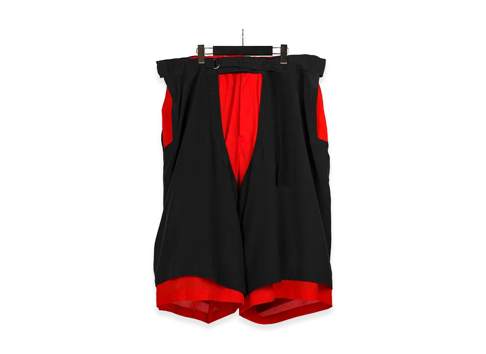 Yohji Yamamoto POUR HOMME O-Cover Pants A "Red"