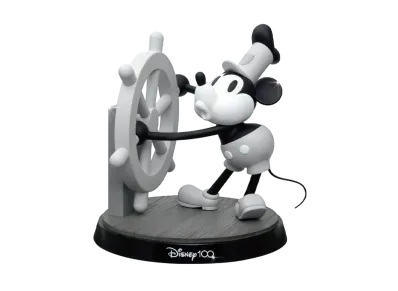 Happy-Kuji Steamboat Willie Extra Large Figure Last Prize Disney100