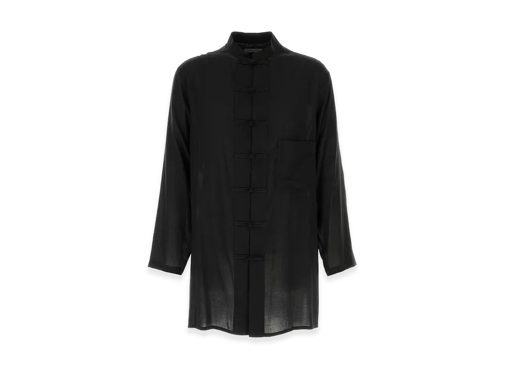 Yohji Yamamoto Cellulose Shirt "Black"