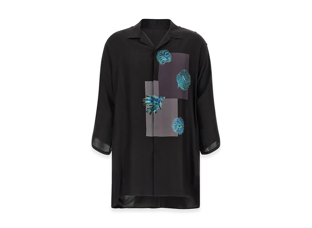 Yohji Yamamoto Silk Shirt "Black"
