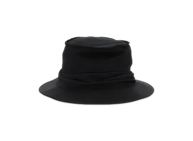 Yohji Yamamoto 'drape' Hat "Black"