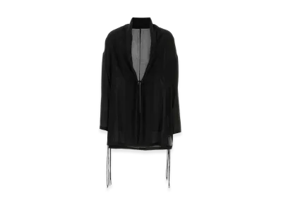 Yohji Yamamoto Silk Kimono "Black"
