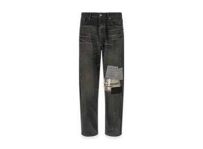 Yohji Yamamoto x Neighborhood 'savege Denim' Jeans "Black"