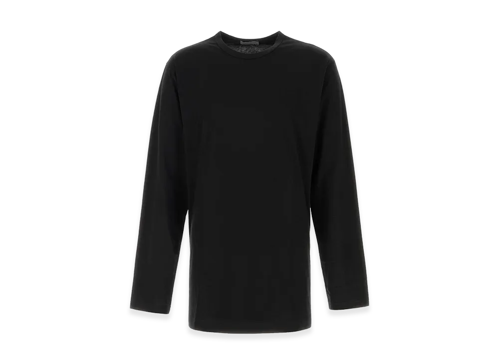 Yohji Yamamoto Cotton T-Shirt "Black"