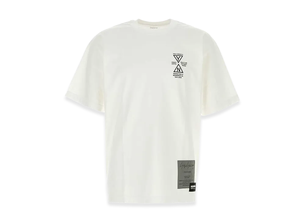 Yohji Yamamoto x Neighborhood Cotton T-Shirt "White"