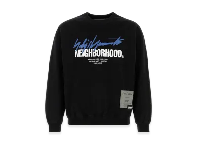 Yohji Yamamoto x Neighborhood Cotton Sweatshirt "Black"