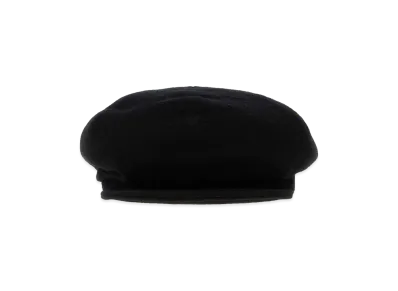 Yohji Yamamoto Wool Baker Boy Hat "Black"