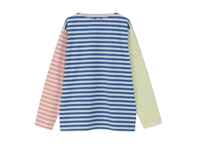 HELLY HANSEN x agnes b. Marine Border Tee "Agnes Blue"