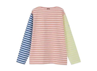 HELLY HANSEN x agnes b. Marine Border Tee "Agnes Orange"