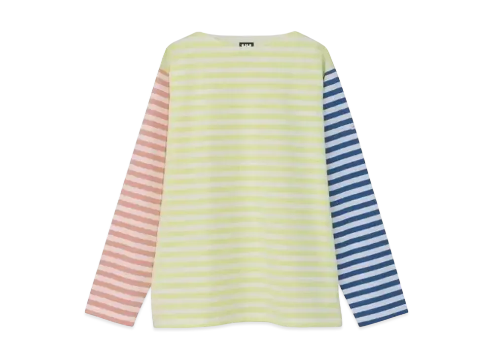 HELLY HANSEN x agnes b. Marine Border Tee "Agnes Yellow"