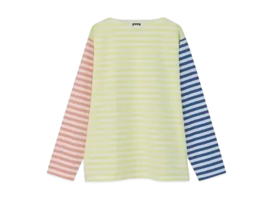 HELLY HANSEN x agnes b. Marine Border Tee "Agnes Yellow"