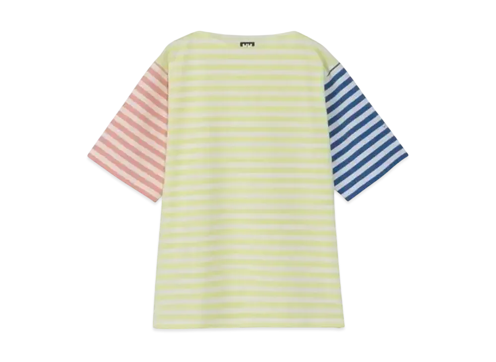 HELLY HANSEN x agnes b. Marine Border Tee "Agnes Yellow"