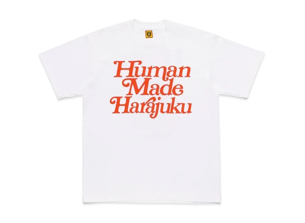 HUMAN MADE Girls Don't Cry Harajuku T-Shirt #2 "White" / VERDY