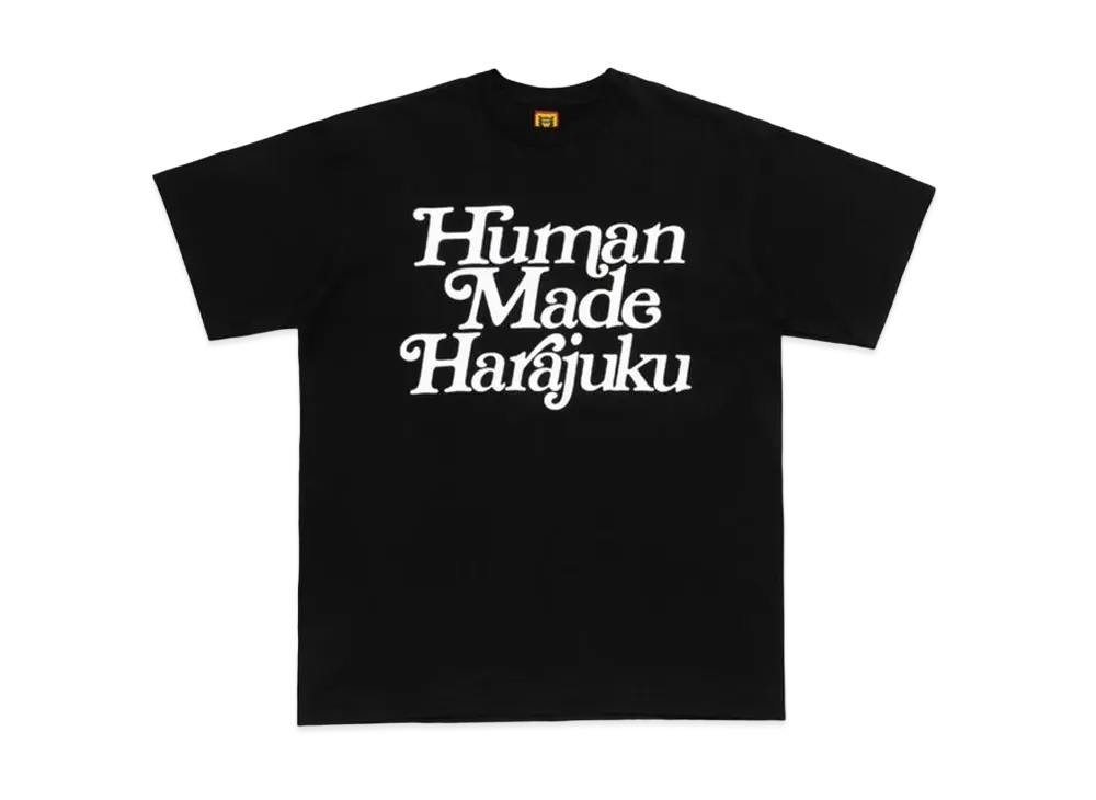 HUMAN MADE Girls Don't Cry Harajuku T-Shirt #2 "Black" / VERDY