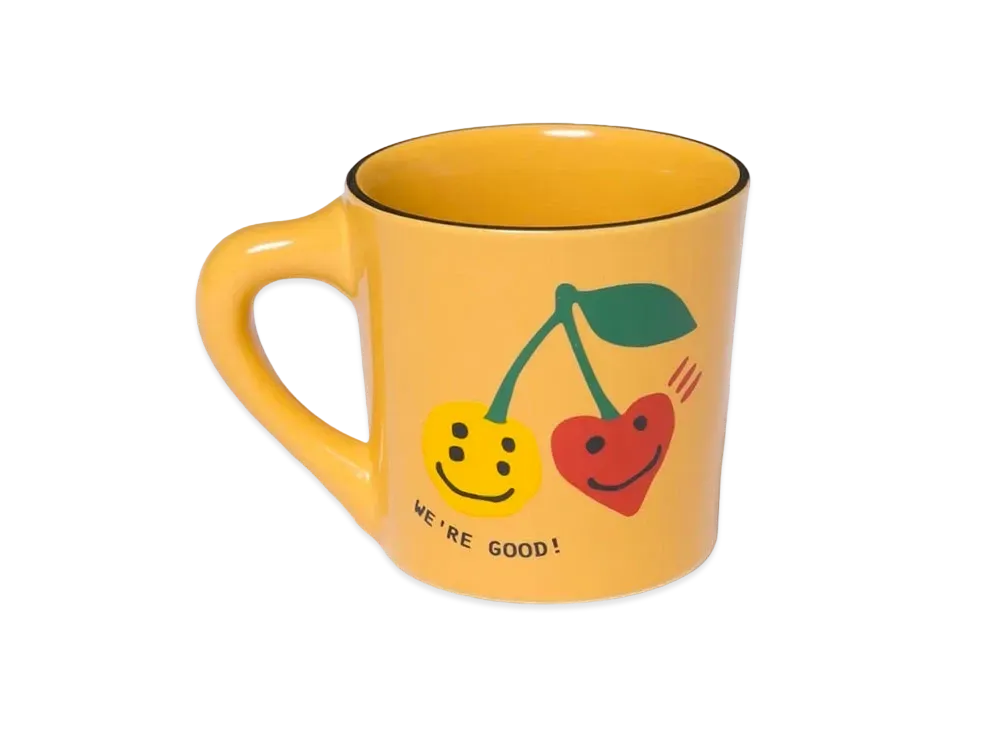 HUMAN MADE Cactus Plant Flea Market We're Good! Mug "Yellow"