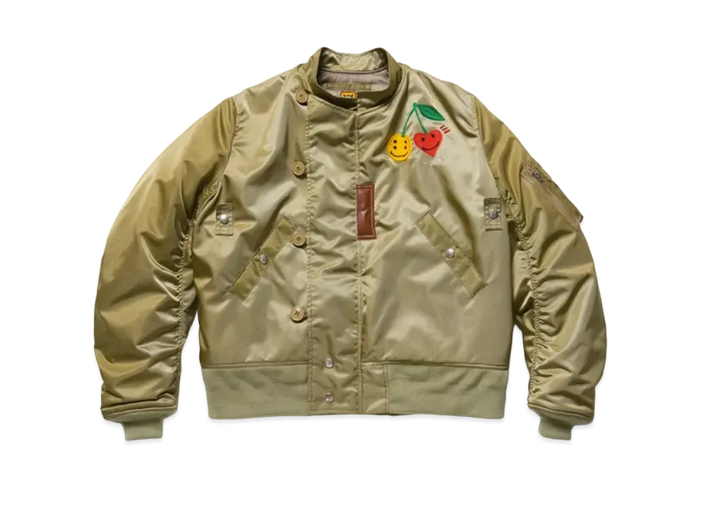 HUMAN MADE Cactus Plant Flea Market We're Good! Flight Jacket "Gold"