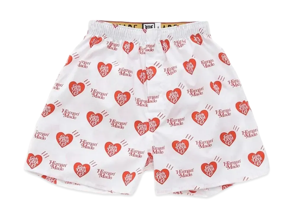 HUMAN MADE Girls Don't Cry Boxers "White" / VERDY