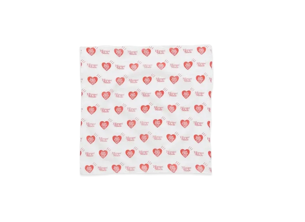 HUMAN MADE Girls Don't Cry Bandana "White" / VERDY