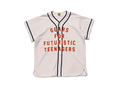 HUMAN MADE BASEBALL SHIRT "White"