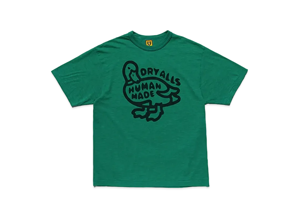 HUMAN MADE COLOR T-SHIRT DUCK "Green"