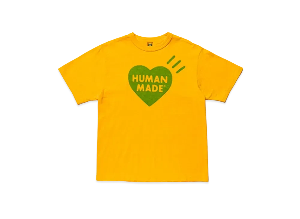 HUMAN MADE COLOR T-SHIRT #2 "Yellow"