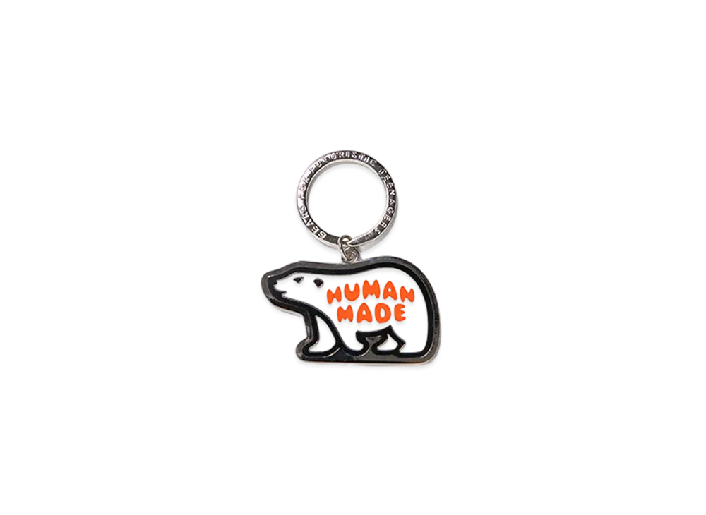HUMAN MADE POLAR BEAR KEY CHARM "White"